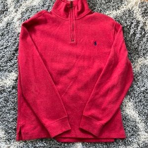 Ralph Lauren, three-quarter zip pull over
